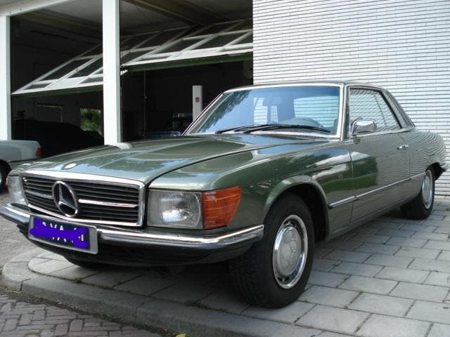 Mercedes 350SLC type 107 Gerestaureerd LPG, foto 2