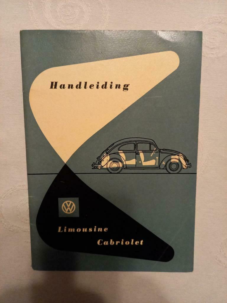 Volkswagen Vw kever handleiding 1953, Ophalen of Verzenden