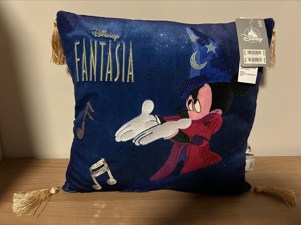 Disney kussen Fantasia Mickey Mouse, Maison & Meubles, Enlèvement, Neuf