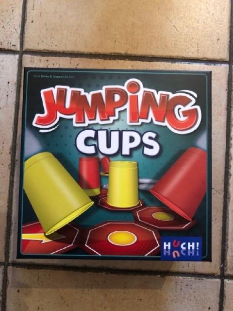 JUMPING CUPS - geweldig familiespel als nieuw, Ophalen of Verzenden