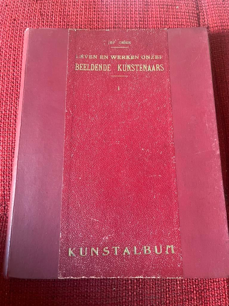Oud boek Aalst Leven En Werken Onzer Beeldende Kunstenaars, Antiek en Kunst, Ophalen