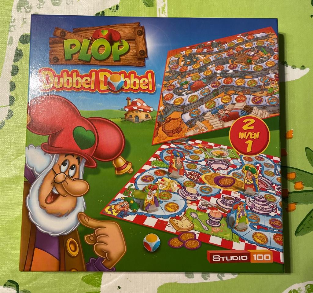 DubbelDobbelspel, studio 100, plop, Trois ou quatre joueurs, Enlèvement ou Envoi, Comme neuf, Studio 100