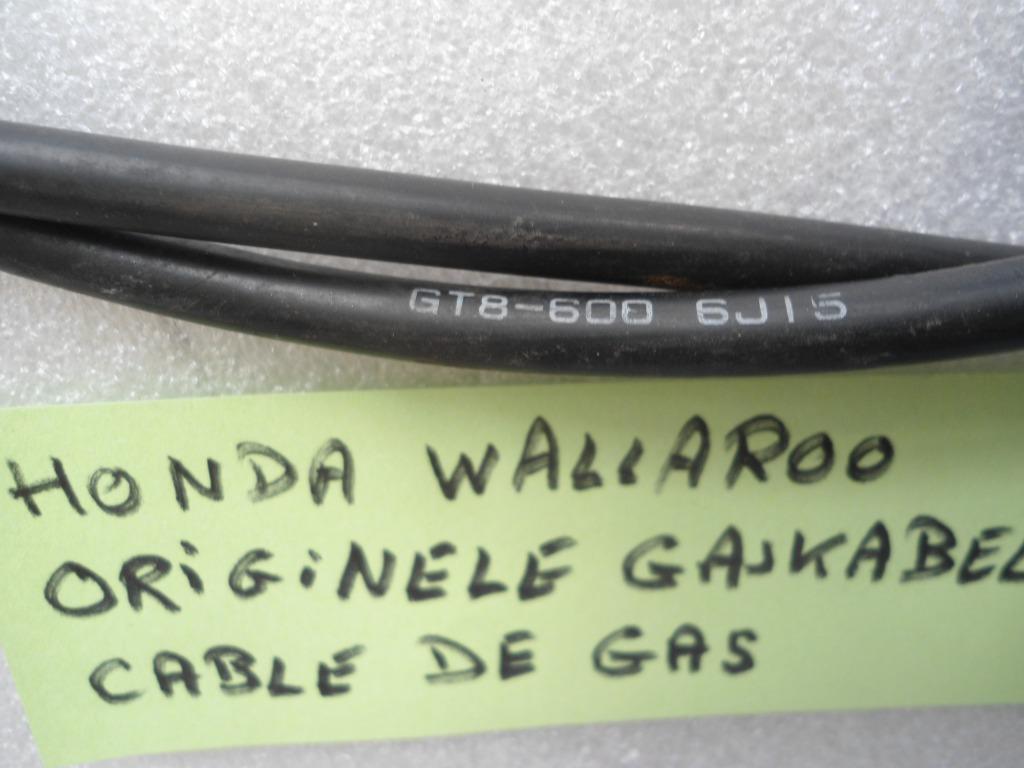 honda wallaroo : câble de gaz d'origine, très bon état, Enlèvement, Comme neuf, Carburateur, Honda wallaroo