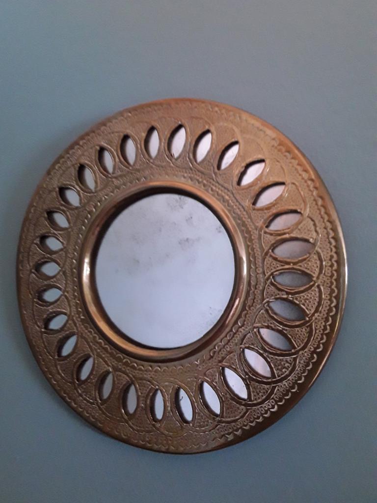 Miroir oriental, Maison & Meubles, Enlèvement, Utilisé