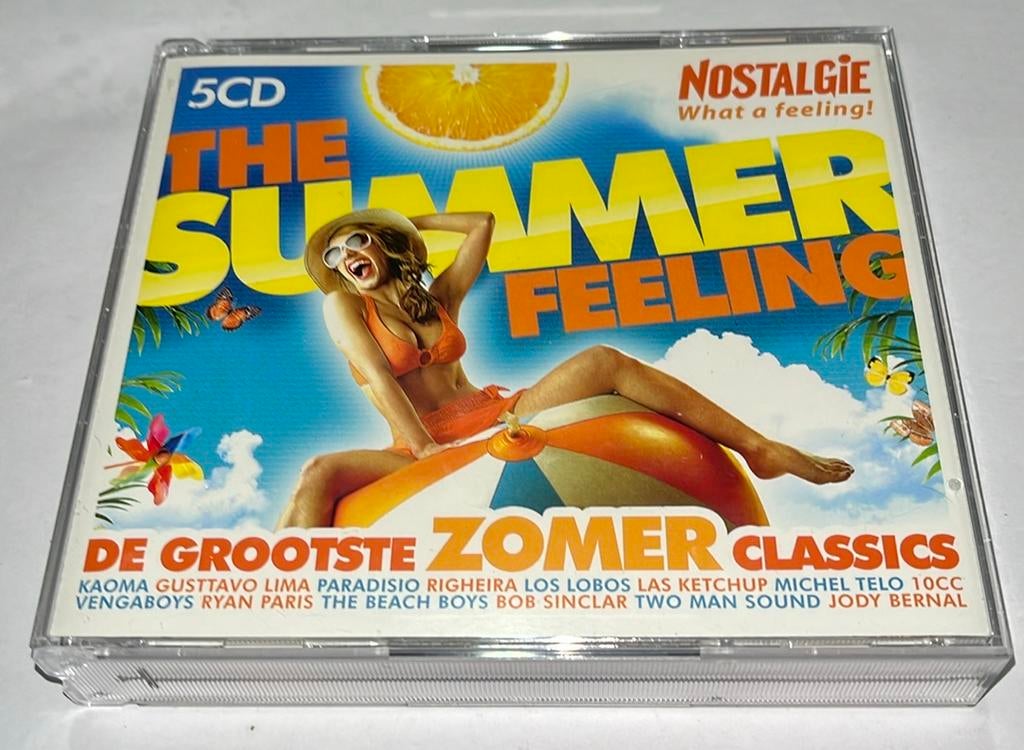 The Summer Feeling - 5CD Box - Nostalgie, Enlèvement ou Envoi, Comme neuf
