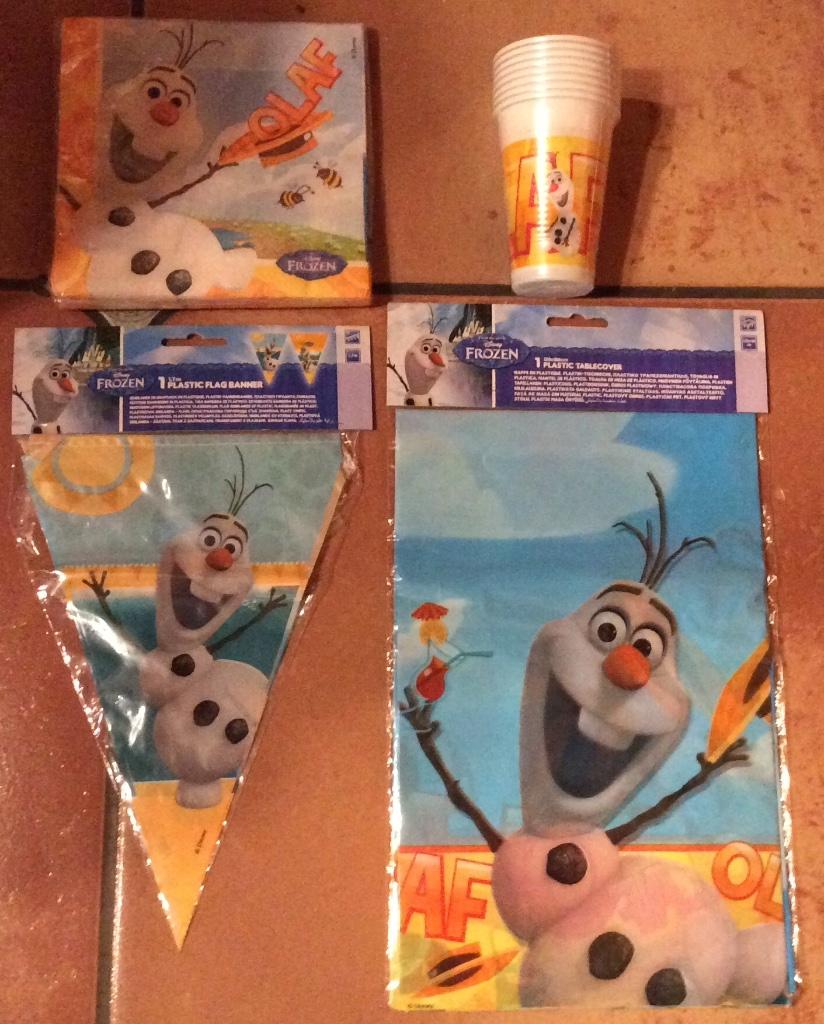 Frozen,Olaf feest versieringen/artikels., Enlèvement ou Envoi, Neuf