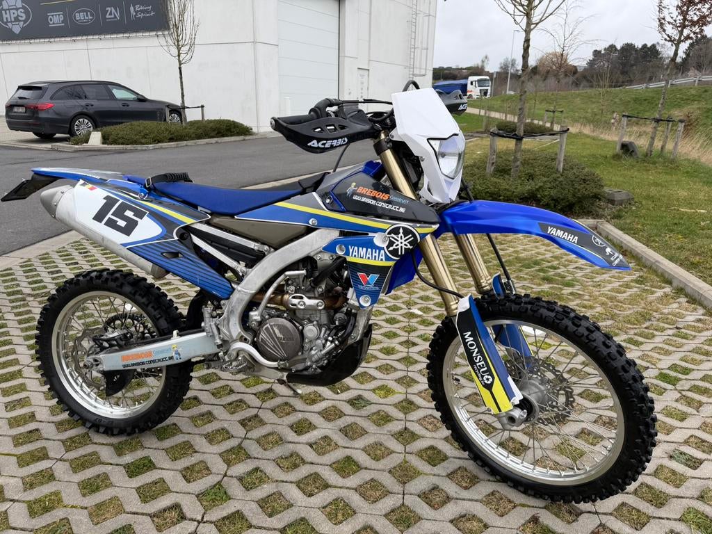 YAMAHA WRF 250 * GARANTIE * ENDURO * 2015 * 4.700 km, Motoren, Motoren | Yamaha, Handvatverwarming, Bedrijf, Meer dan 35 kW, Enduro