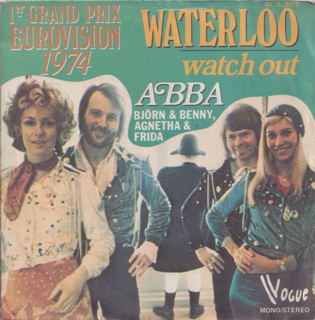 ABBA – Waterloo / Watch out - Single, Enlèvement ou Envoi, Utilisé, Pop