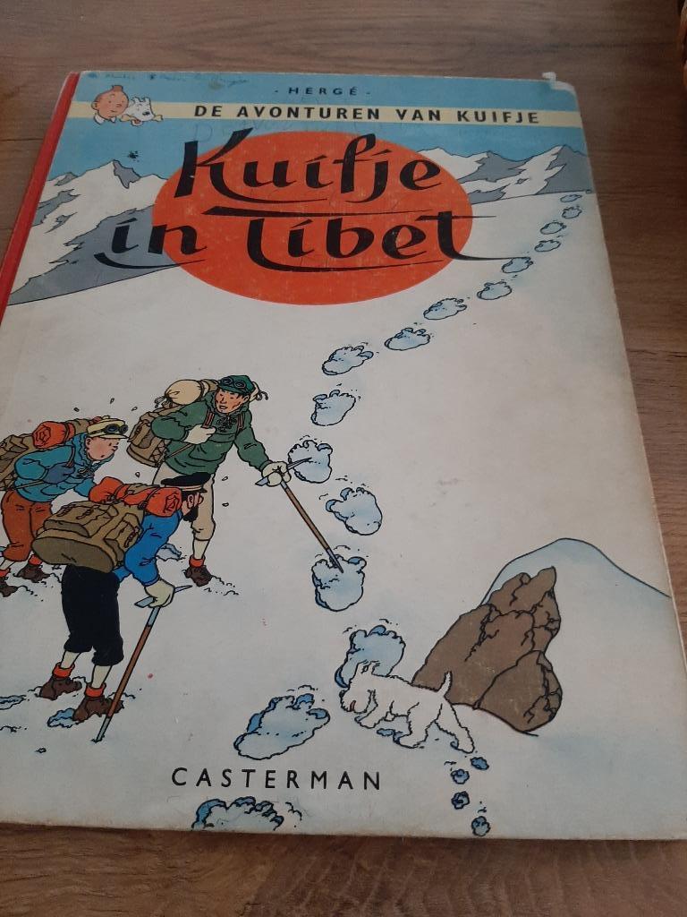 Kuifje in Tibet eerste druk, Boeken, Stripverhalen, Ophalen of Verzenden