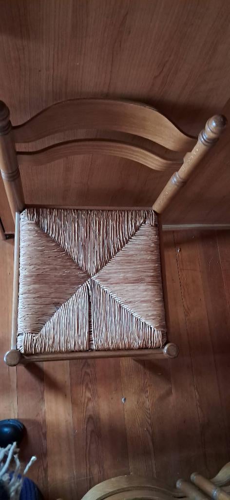 Chaises, Maison & Meubles, Enlèvement, Comme neuf, Osier ou Rotin, Cinq, Six Chaises ou plus