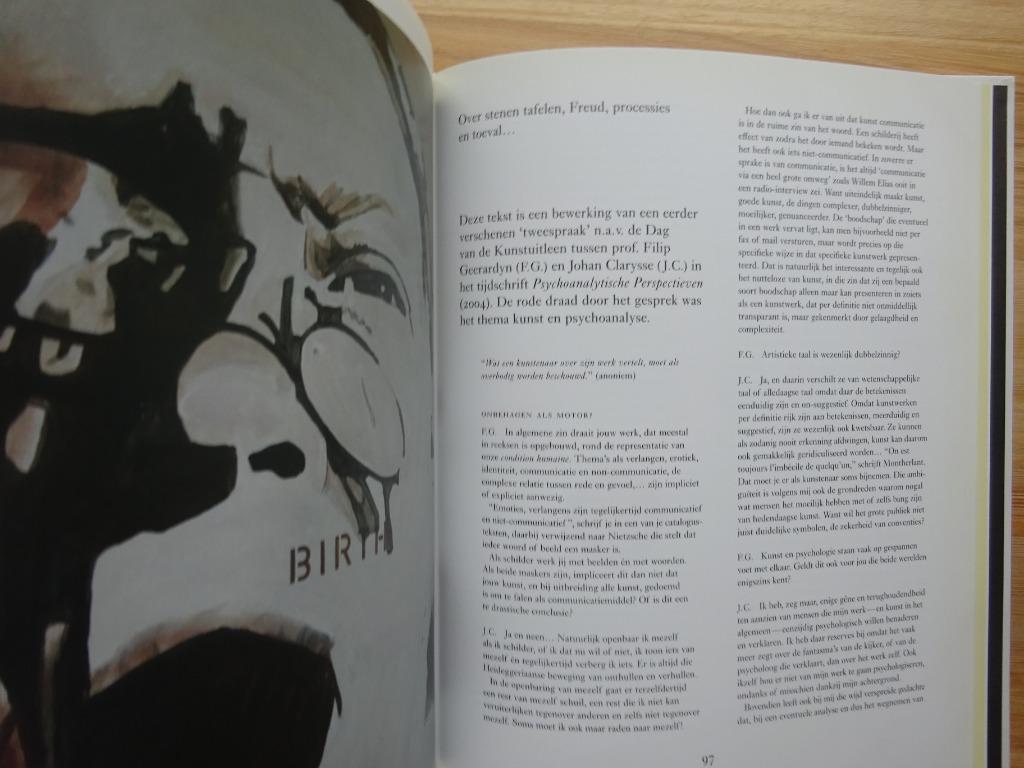 Johan Clarysse, why october ? & other questions, Ludion 2007, Enlèvement ou Envoi, Comme neuf, Peinture et dessin