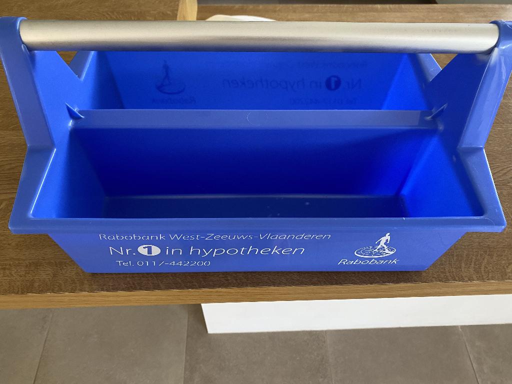 Plastic gereedschapskoffer, Ophalen of Verzenden, Zo goed als nieuw