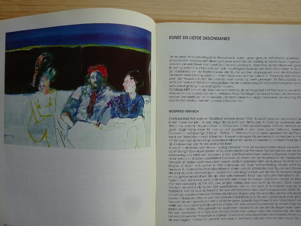 Godfried Vervisch, Marcel Notebaert, Jean Roulland, 2001, Ophalen of Verzenden, Zo goed als nieuw, Schilder- en Tekenkunst