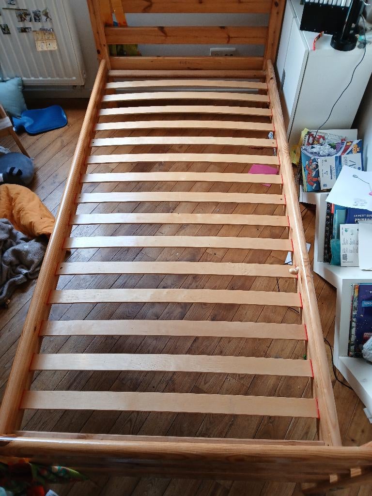 Lit FLEXA, 90 cm, Une personne, Brun, Enlèvement