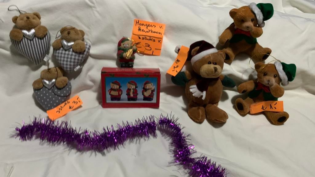 Kerstfiguren, tezamen €6 (afzonderlijk zie prijslabeling)., Enlèvement, Comme neuf