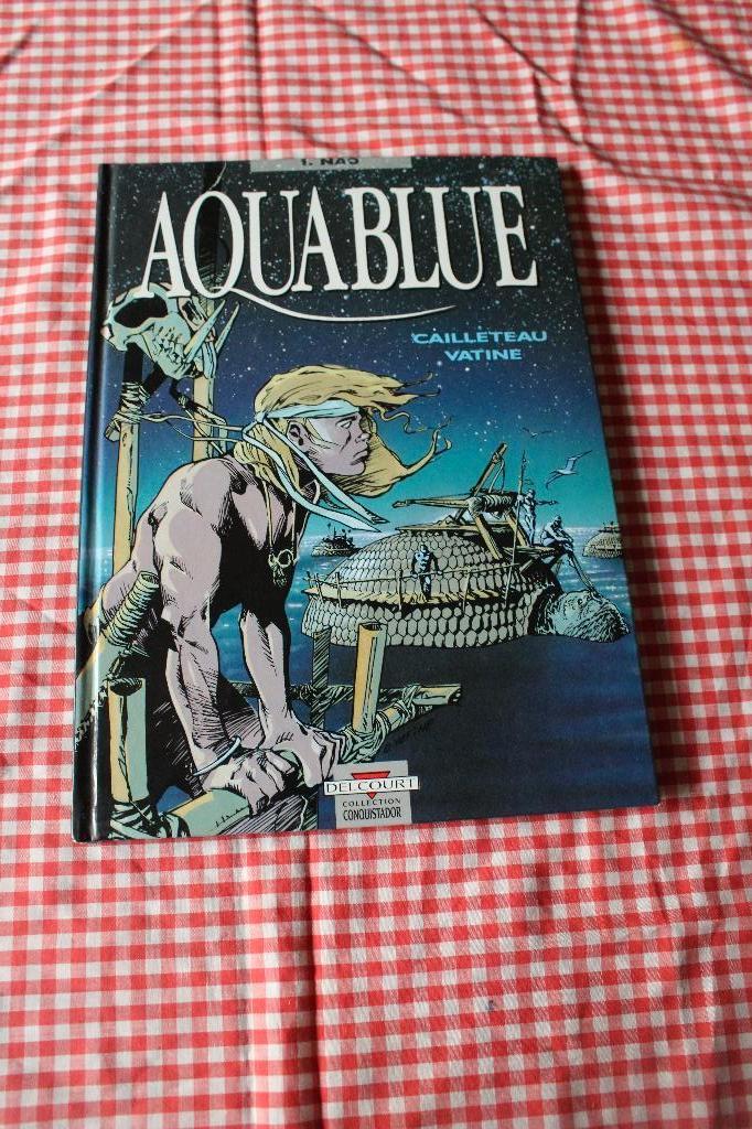 Bd - AQUABLUE - T1 NAO - Réédition 1998 - Vatine, Vatine olivier, Une BD, Enlèvement, Utilisé