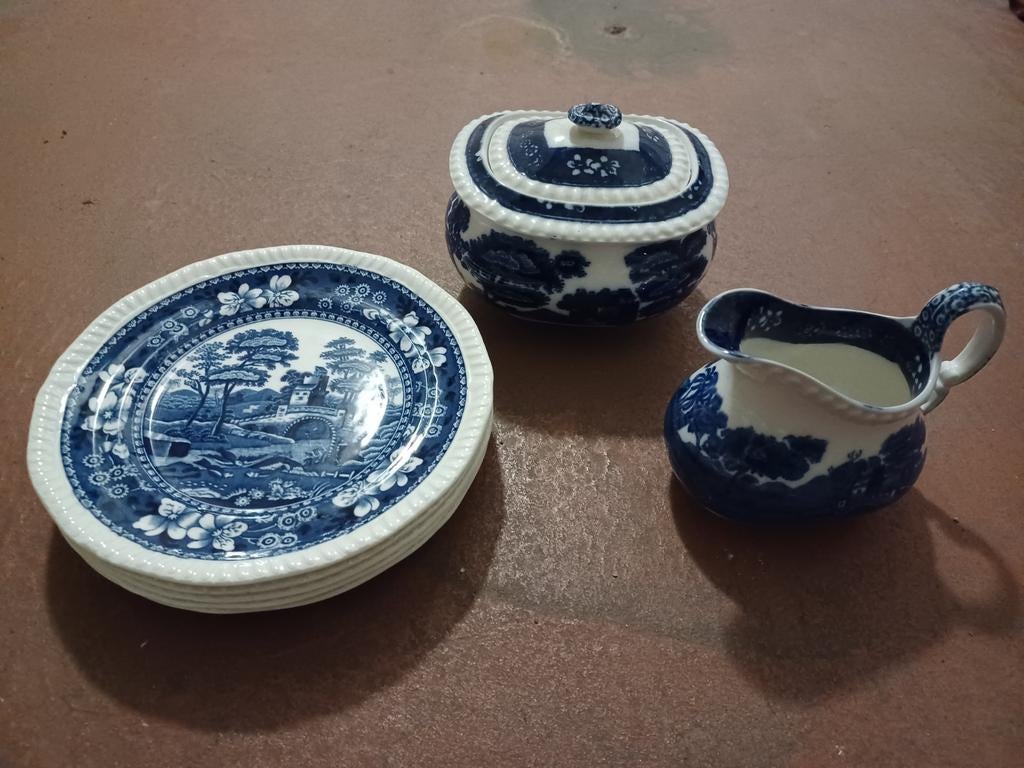 Copeland - Spode's Tower Blue, Enlèvement ou Envoi