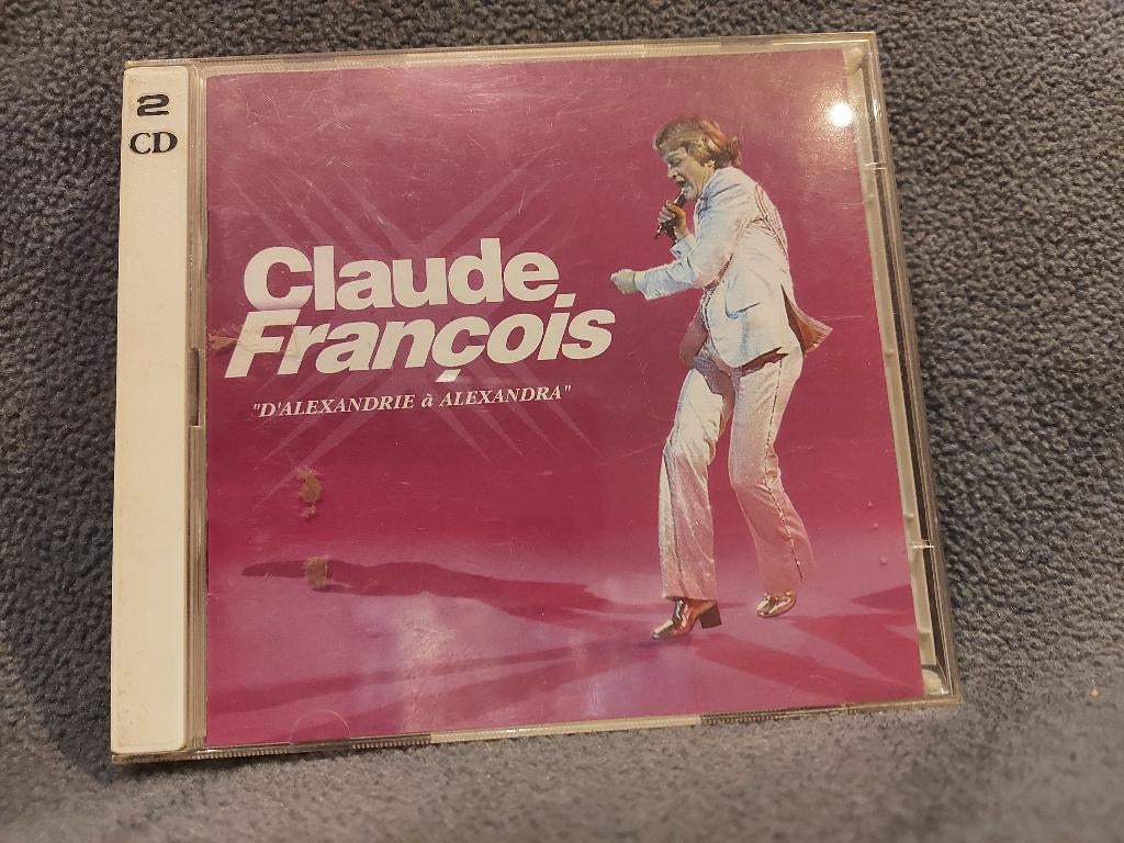 Claude François/Van Alexandrië tot Alexandra. Dubbel-cd., Ophalen, Gebruikt