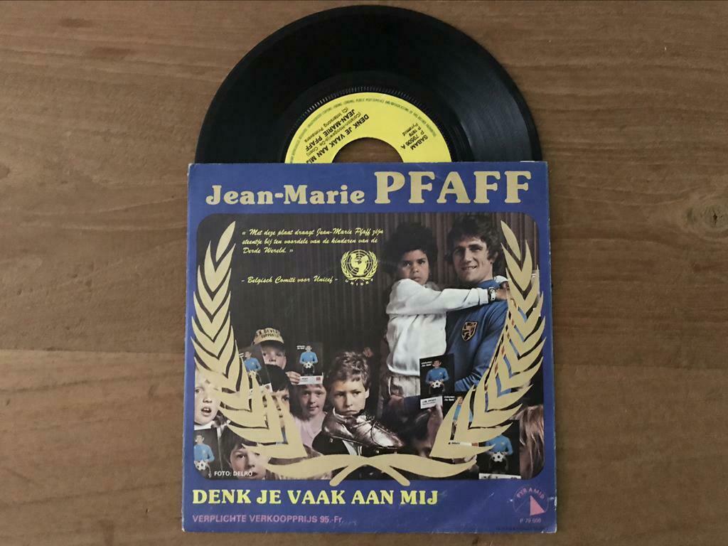 Vinyl single Jean Marie Pfaff Denk je vaak aan mij, Enlèvement ou Envoi, Autres genres
