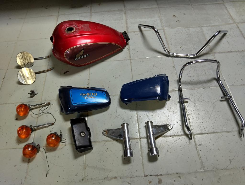 onderdelen honda cm 400 custom, Motoren, Ophalen of Verzenden, Gebruikt