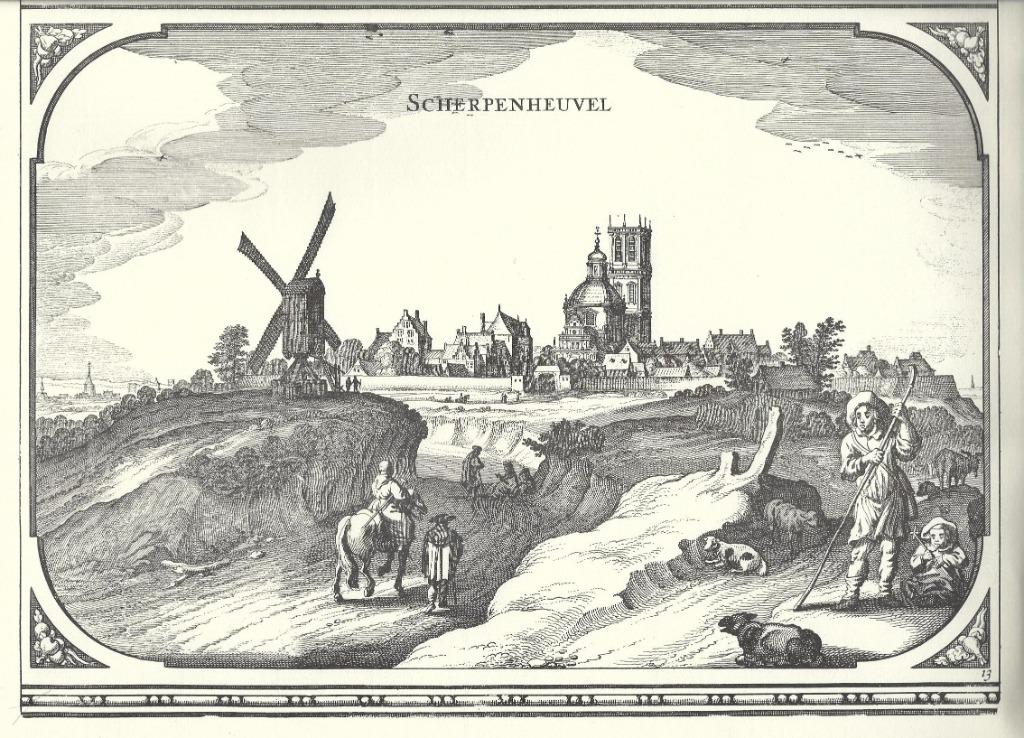 1660 / 1979 - Scherpenheuvel / Nicolaas Visscher, Enlèvement ou Envoi