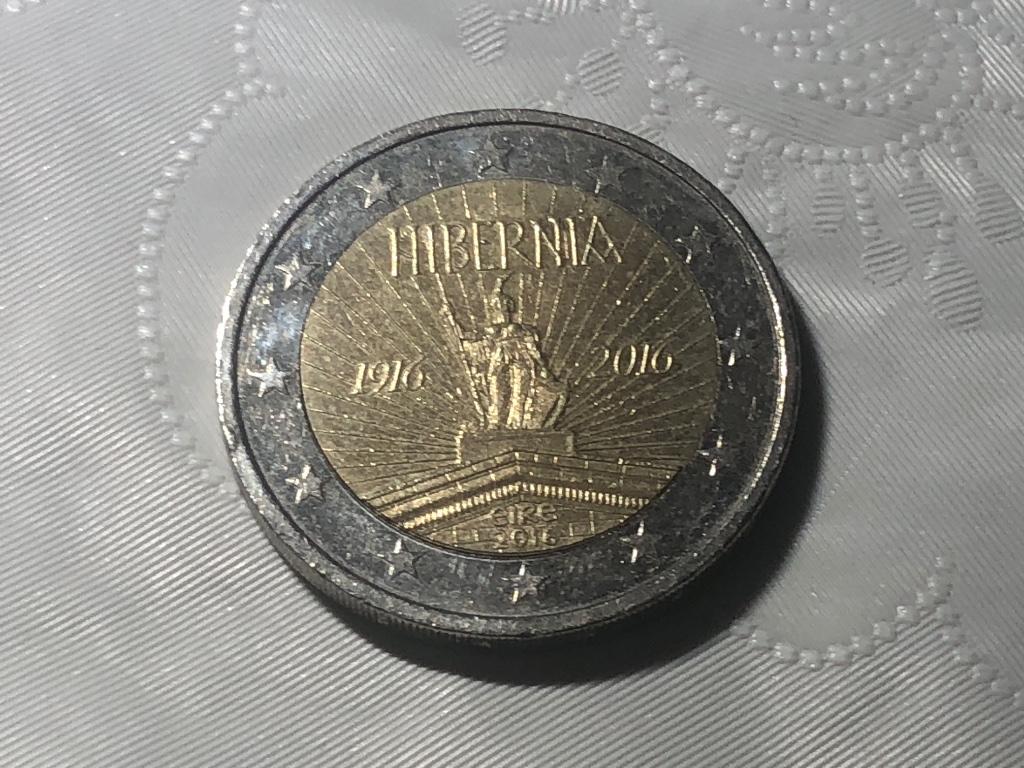 Pièce commémorative de 2 euro 2016 Irlande usagée bon état., Timbres & Monnaies, Monnaies | Europe | Monnaies euro, Monnaie en vrac