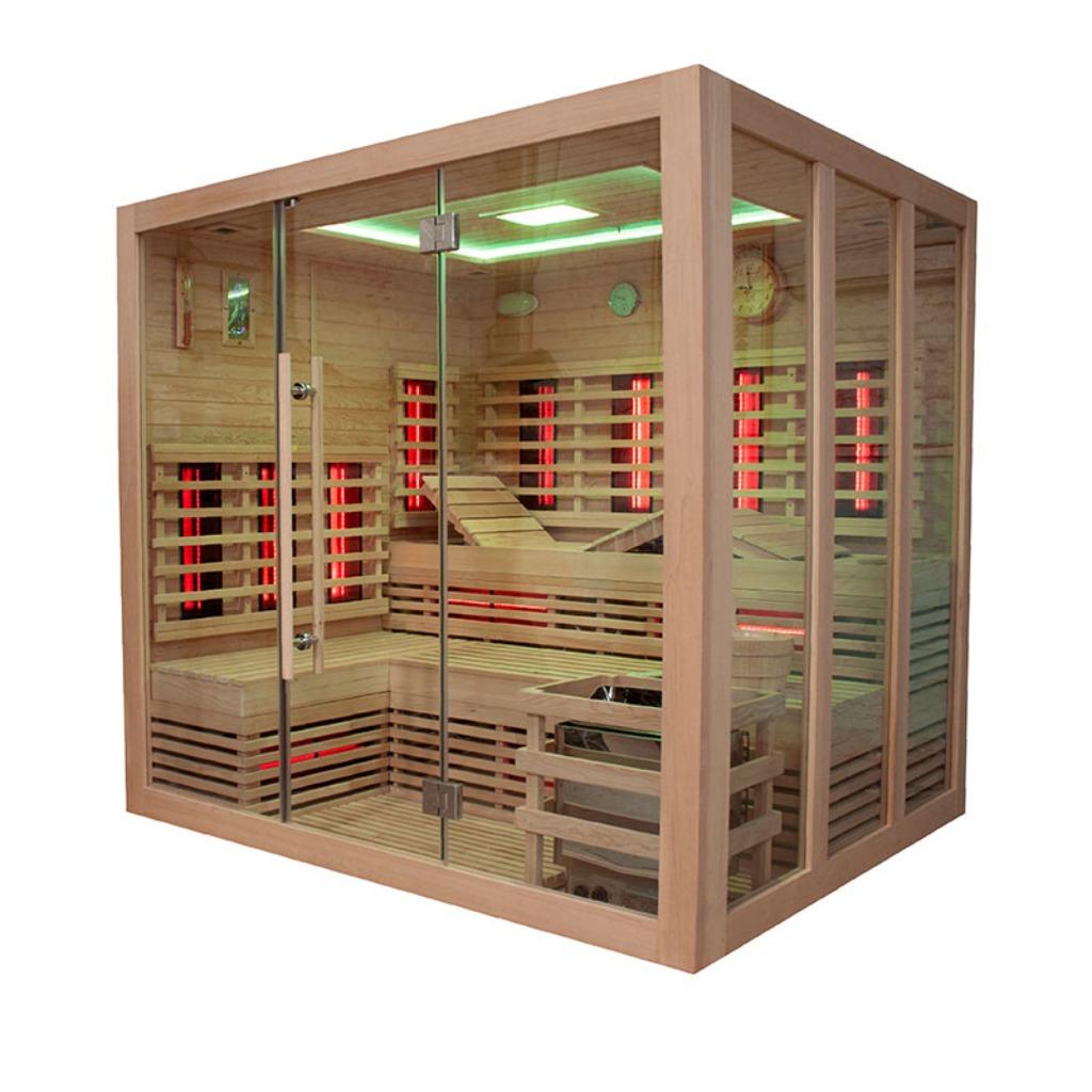 Combi sauna Dreammaker ! Meteen leverbaar Lente acties!, Ophalen, Nieuw, Fins of Traditioneel, Complete sauna