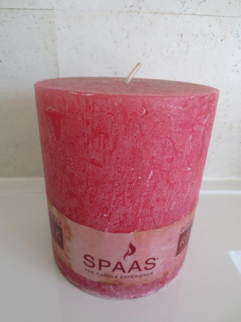 Pilaarkaars, Nieuw, Ophalen of Verzenden, Kaars, Minder dan 25 cm