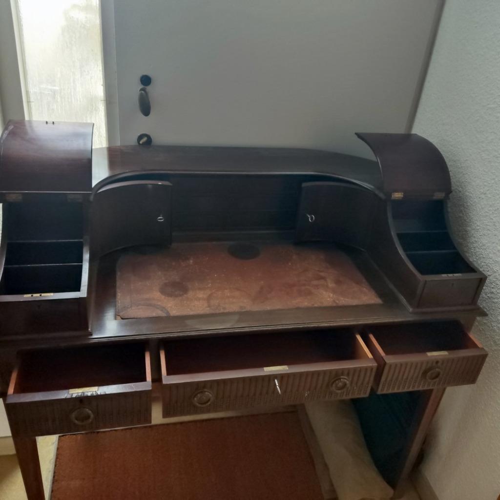 Secretaire Stijl Directoire in notelaar, Ophalen, Gebruikt, Directoire