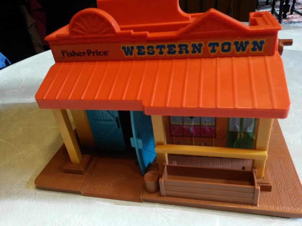 Speelgoed - Fisher Price - Western Town Vintage, Enlèvement, Comme neuf