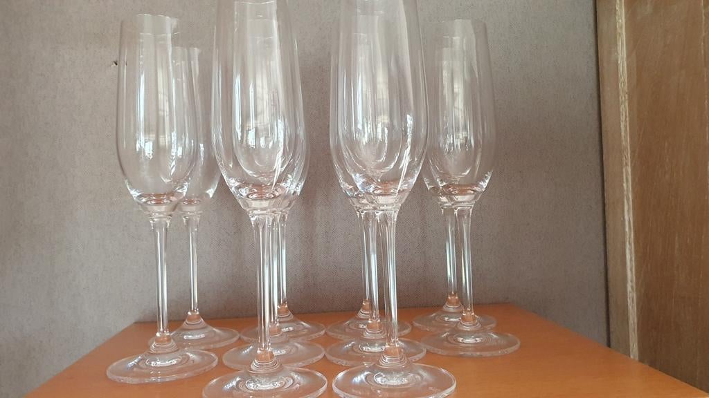 Nachtmann champagnefluiten, Antiek en Kunst