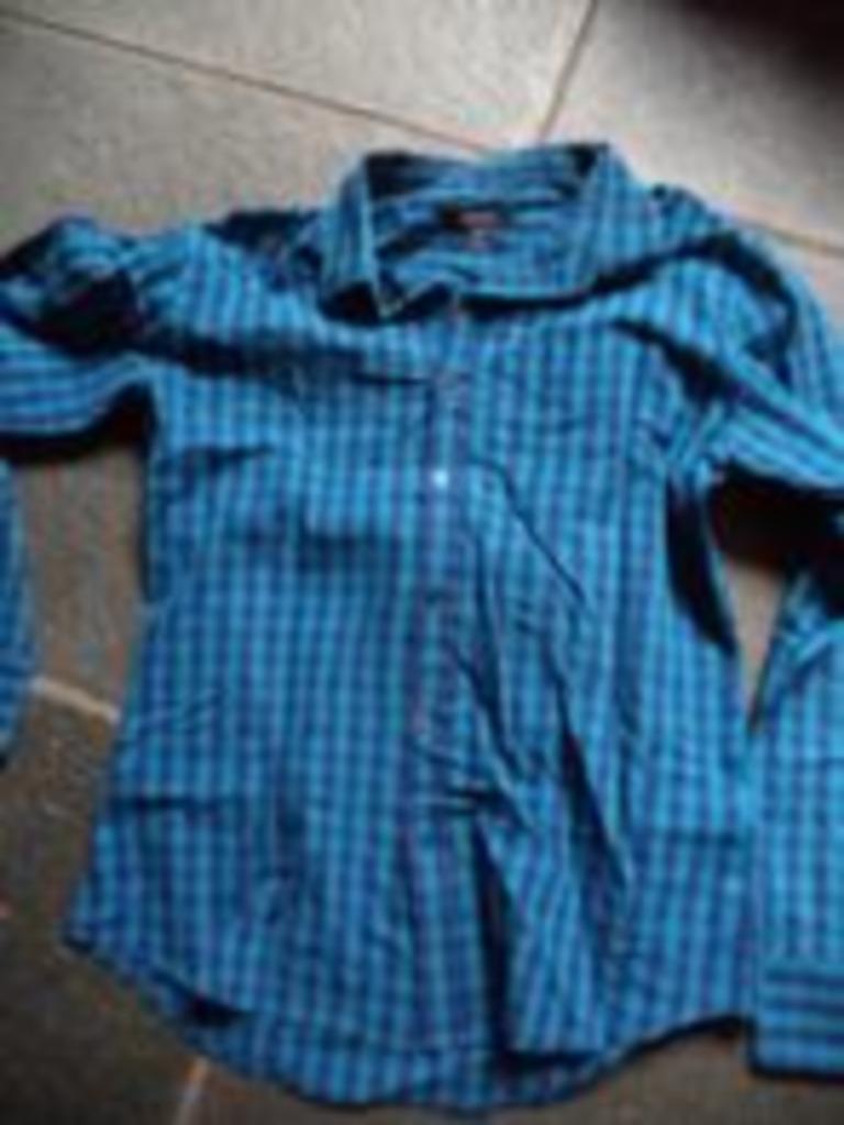 chemise homme coupe slim grands carreaux bleu, Vêtements | Hommes, Enlèvement ou Envoi, Comme neuf, Bleu, Smog