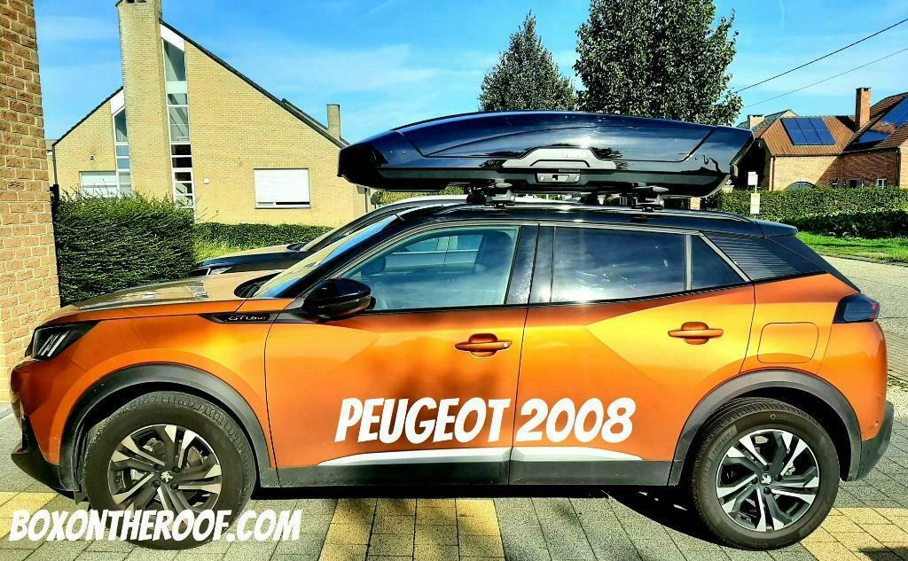 Verhuur Thule dakkoffers en -dragers voor Peugeot, Ophalen, Zo goed als nieuw