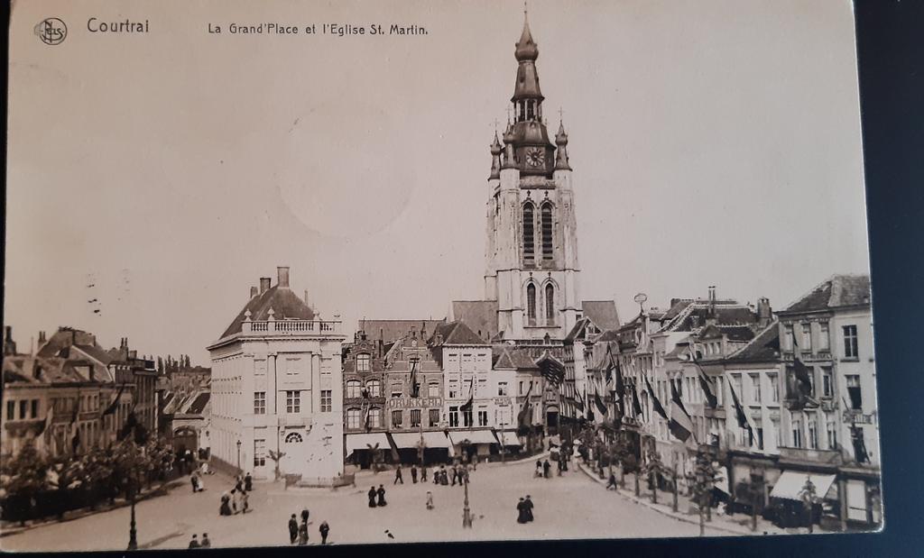 Kortrijk COURTRAI grand place grote markt TOP, Verzenden