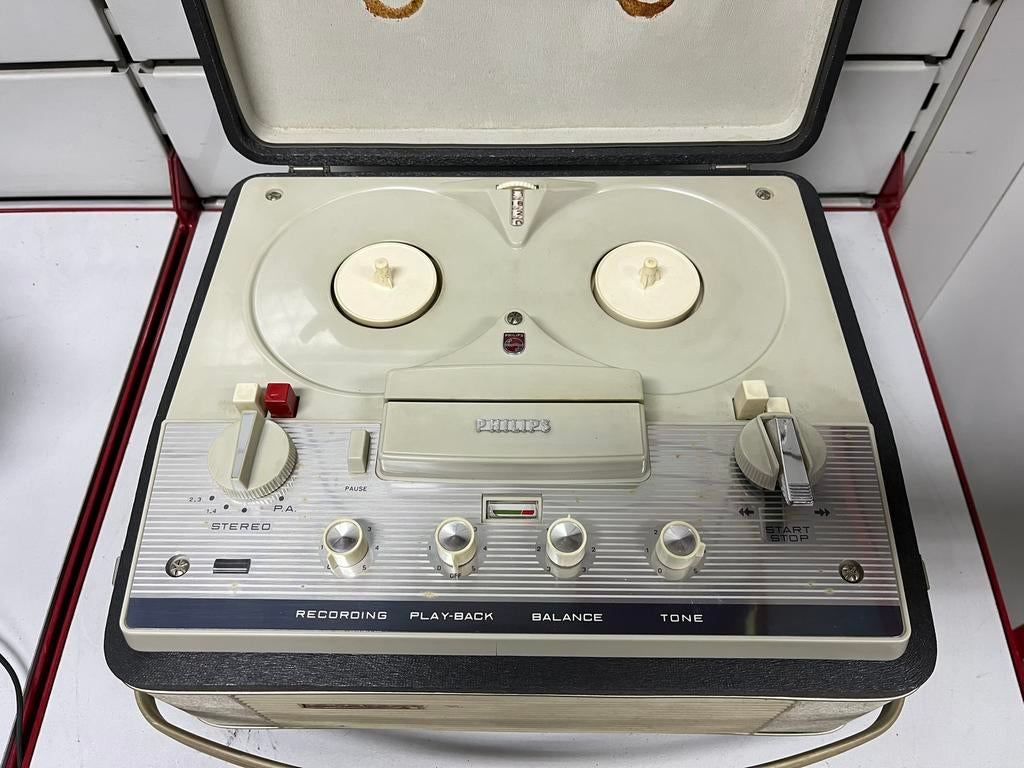 Philips Model EL3547 stereobandrecorder - jaren 60, Ophalen, Bandrecorder