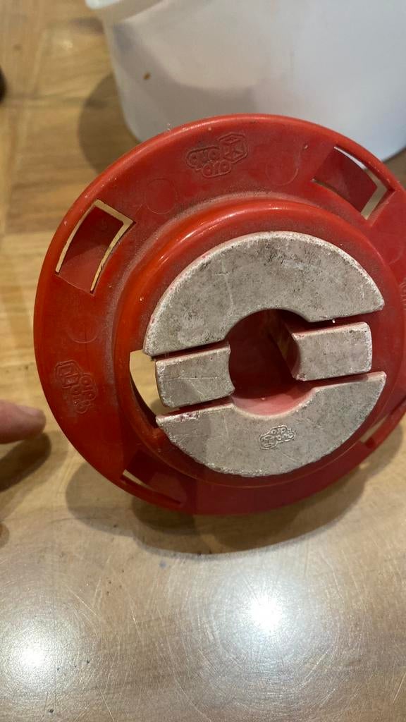 Quadro stop voor tereinwiel quadro nr 00815 met 15 cm buis, Kinderen en Baby's, Speelgoed | Bouwstenen, Gebruikt, Overige merken