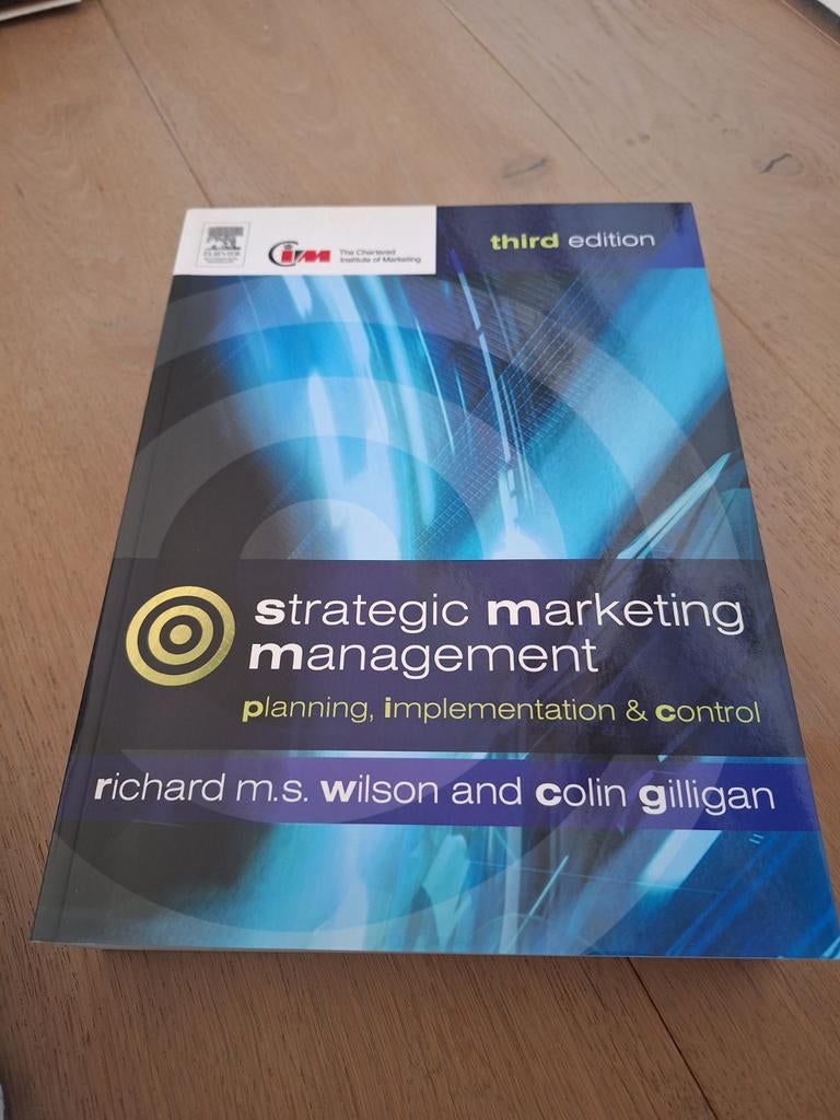 Strategic marketing management, Boeken, Ophalen of Verzenden