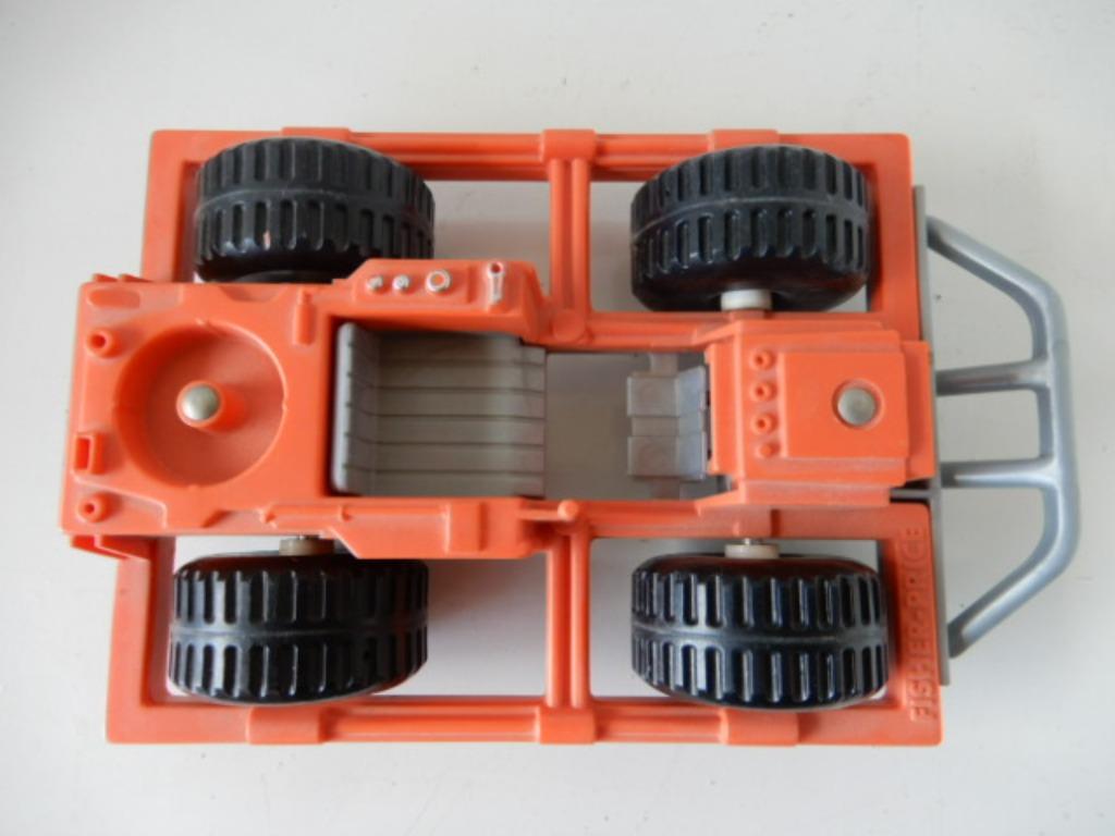 JOUET FISHER-PRICE VINTAGE REMORQUE, Enlèvement ou Envoi, Utilisé, Voiture ou Véhicule