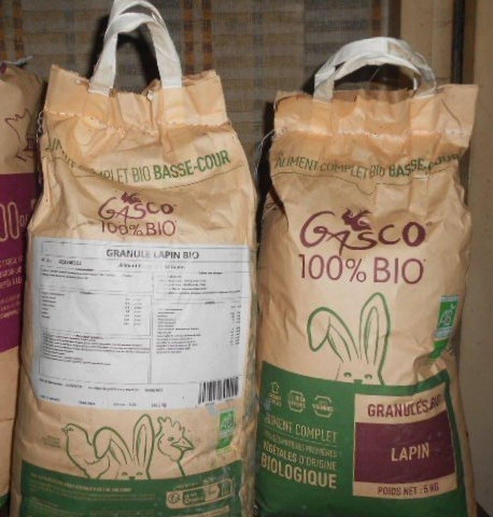 Gasco granulés bio lapin 5 kg, Animaux & Accessoires, Nourriture pour Animaux, Enlèvement ou Envoi
