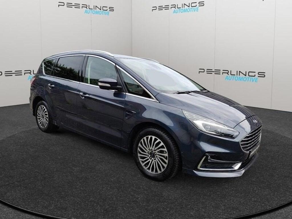 Ford S-Max HEV Titanium AUT, Automaat, https://public.car-pass.be/vhr/54c35915-9117-485a-90bf-5936cc3e6599, Monovolume, Zwart