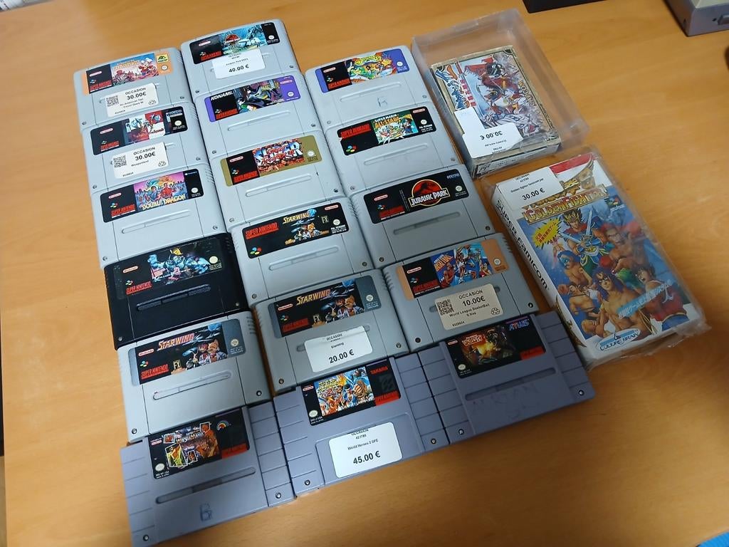 Lots de jeux super nintendo, Ophalen of Verzenden