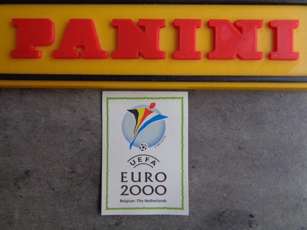 AUTOCOLLANT DE FOOTBALL PANINI LOGO EURO 2000 CE, Enlèvement ou Envoi, Autocollant