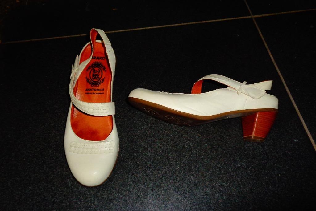 schoenen, Enlèvement, Porté, Blanc, Chaussures basses
