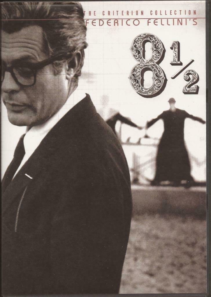 8½  -  OTTO E MEZZO  -  FELLINI  -  MASTROIANNI  -  2 DVD, Cd's en Dvd's, Ophalen of Verzenden, Zo goed als nieuw, Italië