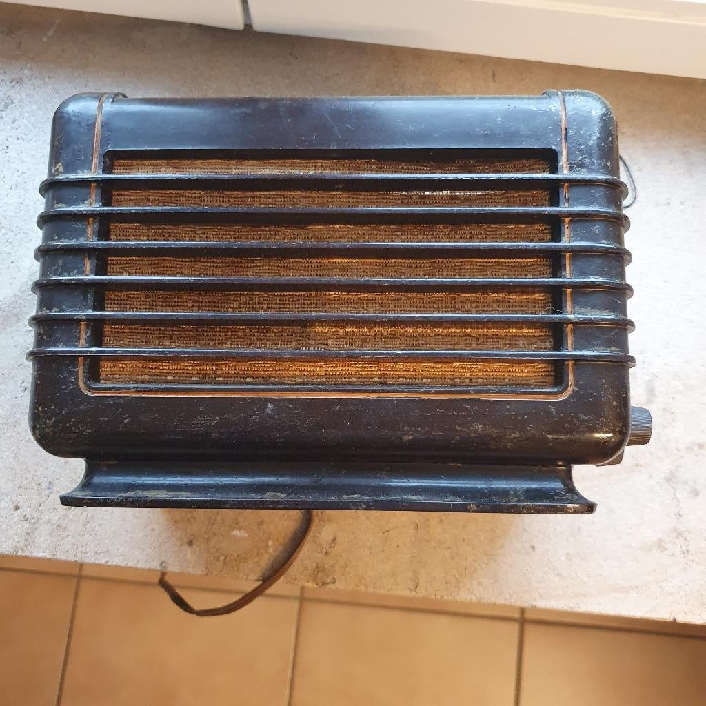 Radio vintage en bakélite Philips (vers 1949-1951), Antiquités & Art, Enlèvement
