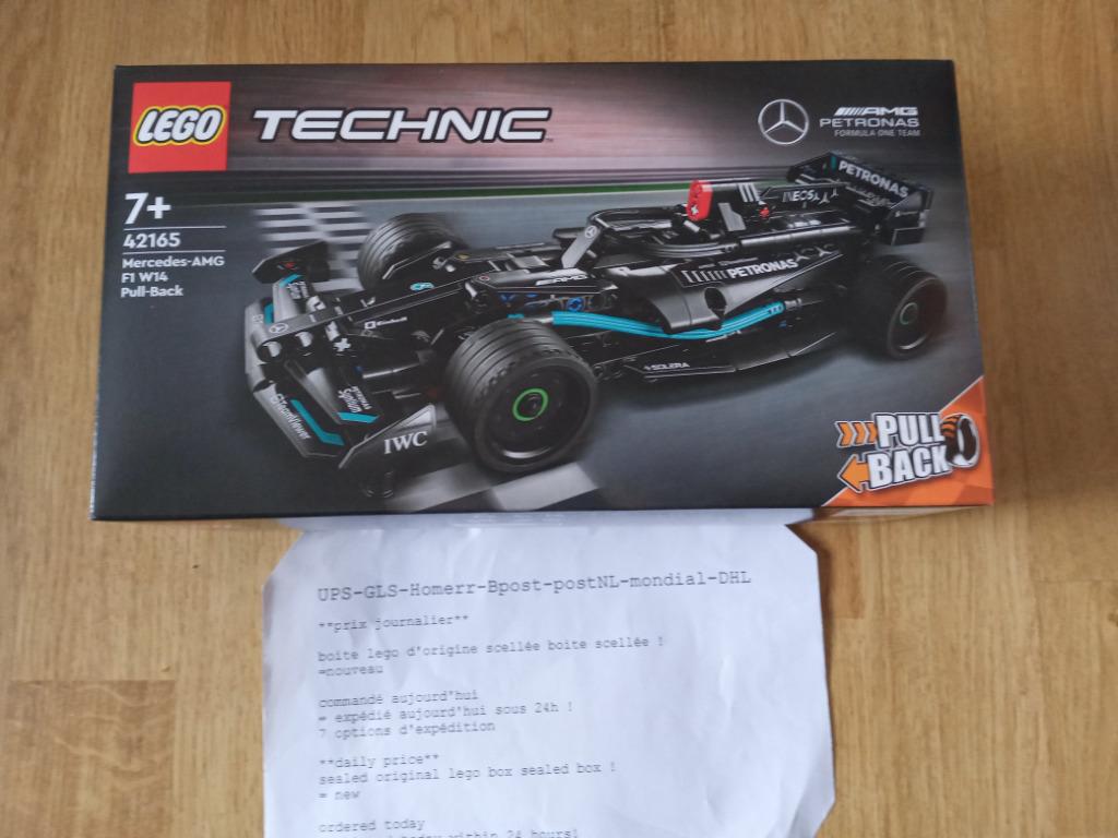 lMercedes-AMG F1 W14 E Performance Pull-Back 42165, Verzenden, Lego, Nieuw, Complete set