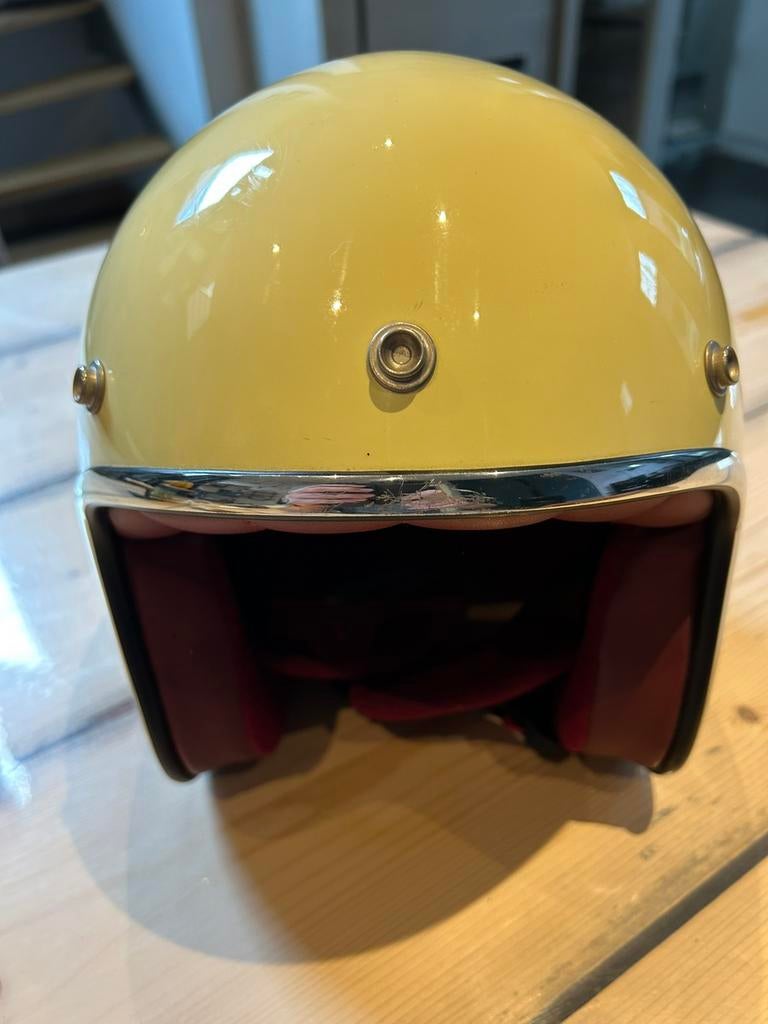 Casque rétro Vespa Heritage, Vélos & Vélomoteurs, Enlèvement ou Envoi, Comme neuf