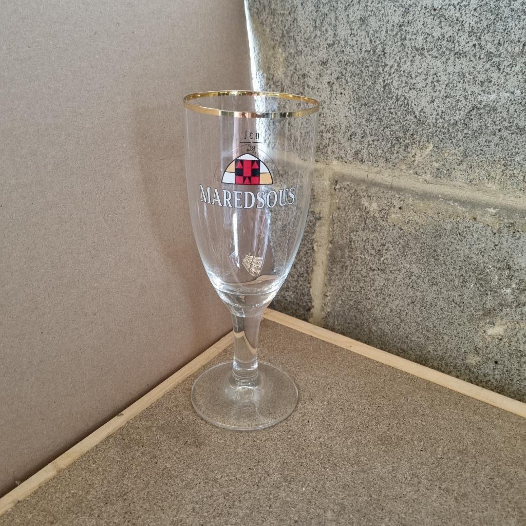 Verre Maredsous (modèle 2), Collections, Enlèvement ou Envoi, Utilisé, Verre ou Verres, Autres marques