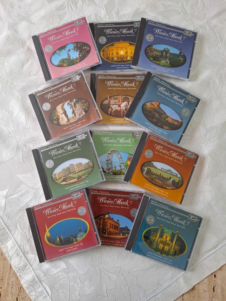 Wiener Music - 12 cd's - 3 euro per cd - zie info, CD & DVD, CD | Compilations, Enlèvement, Comme neuf, Classique