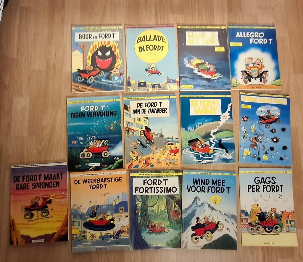 Bram jager en zijn buur 13 strips, Ophalen of Verzenden